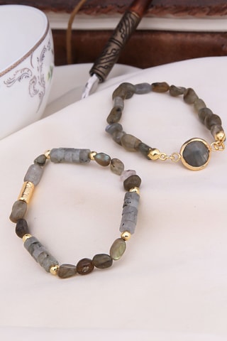 2 bracelets - Labradorites