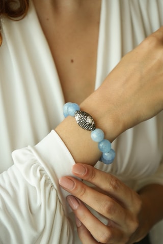 Bracelet - Quartz et hématites