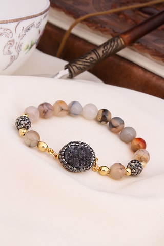 Bracelet - Agates et hématites