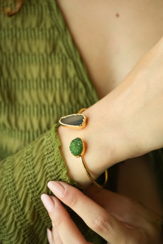 Jonc - Agate et quartz