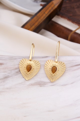 Boucles d'oreilles - Œils-de-tigre