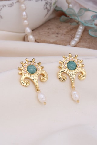 Boucles d’oreilles - Amazonites