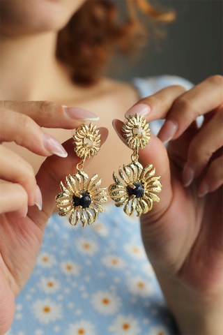 Boucles d'oreilles - Lapis-lazuli