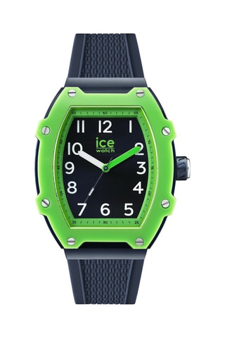 Silicone Quartz Horloge ICE Boliday Kids - Blauw en Groen