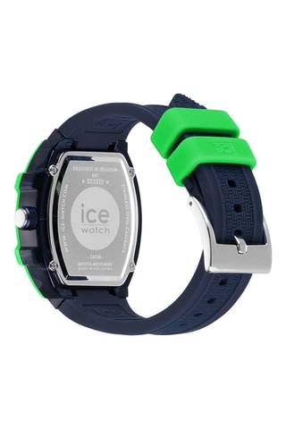 Silicone Quartz Horloge ICE Boliday Kids - Blauw en Groen