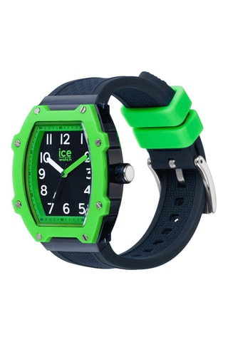 Silicone Quartz Horloge ICE Boliday Kids - Blauw en Groen