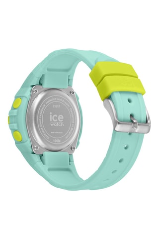 Digitaal Silicone Quartz Horloge ICE Digit Explorer - Turquoise en Groen