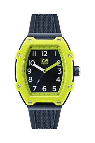 Silicone Quartz Horloge ICE Boliday Kids - Blauw en Geel 