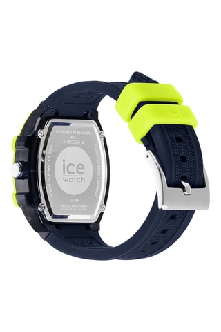 Silicone Quartz Horloge ICE Boliday Kids - Blauw en Geel 