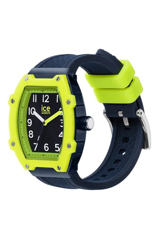 Silicone Quartz Horloge ICE Boliday Kids - Blauw en Geel 