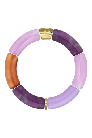Armband ICE Bella - Paars en Oranje