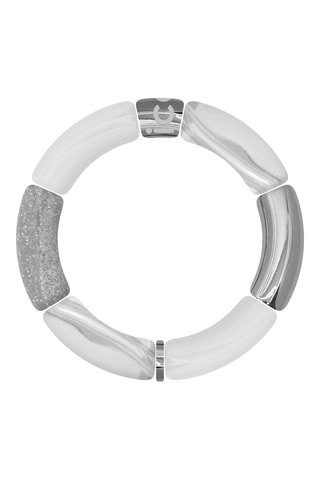 Armband ICE Bella - Wit en Zilverkleurig