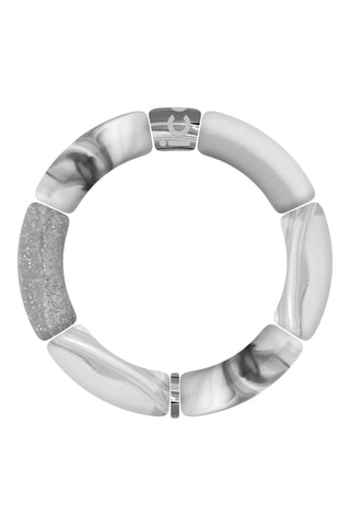 Armband ICE Bella - Wit en Zilverkleurig