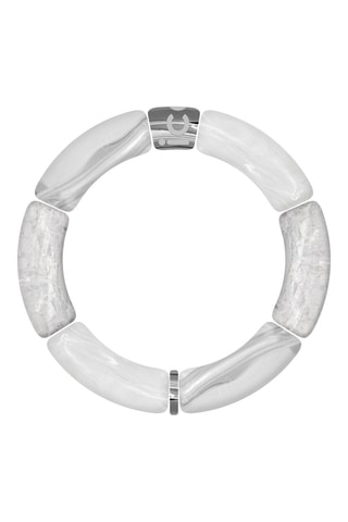 Armband ICE Bella - Wit en Zilverkleurig
