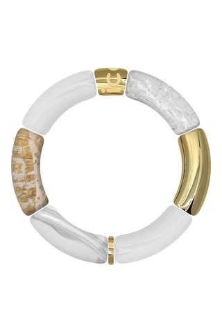 Armband ICE Bella - Wit en Goudkleurig