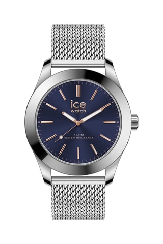 Stalen Quartz Horloge ICE Steel - Zilverkleurig