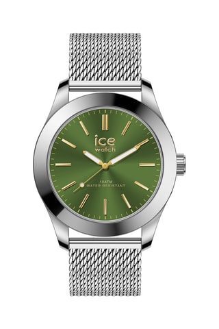 Stalen Quartz Horloge ICE Steel - Zilverkleurig