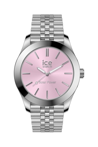 Stalen Quartz Horloge ICE Steel - Zilverkleurig
