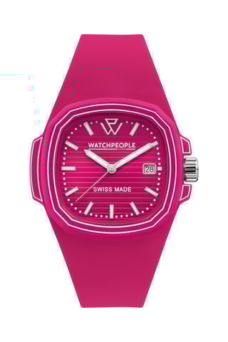 Silicone Quartz Horloge WP4 - Fuchsia