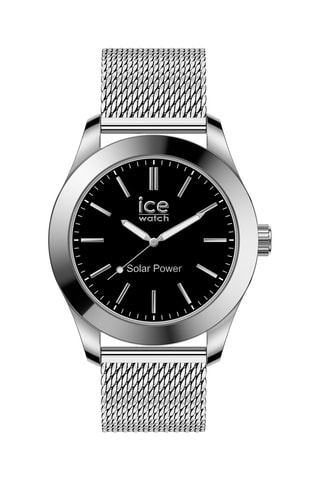 Stalen Quartz Horloge ICE Steel - Zilverkleurig