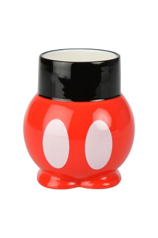 Pot pour salle de bain en porcelaine, Disneyland Paris - Rouge et noir