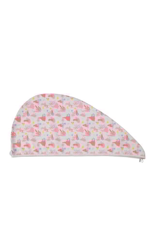 Serviette cheveux, Princesses Disney Blanc et rose