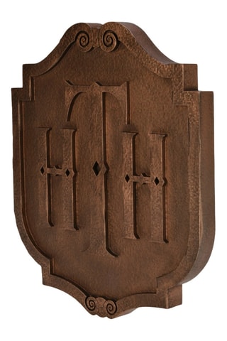 Décoration murale - 42 x 35 x 4 cm - Cuivre et noir