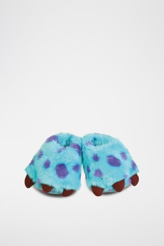Chaussons Monstres et Cie - Turquoise et violet