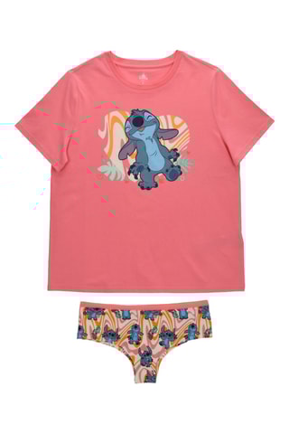 Pyjama Stitch Lilo et Stitch Disney - Rose