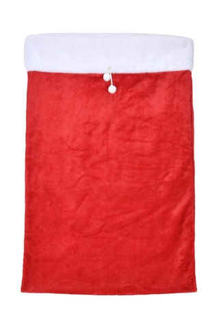 Sac à cadeaux de Noël en velours Disney - Rouge