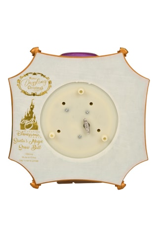 Figurine musicale du char du Père Noël de Mickey et sa Parade Étincelante de Noël - Vert et violet