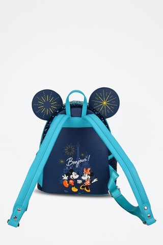 Sac à dos Mickey et Minnie Disney - Bleu foncé