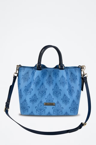 Sac à main en cuir Horloge Disneyland Hotel - Bleu marine