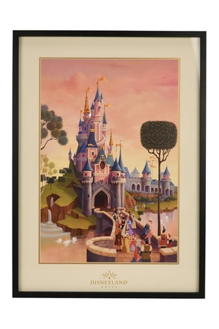 Tableau Disneyland Hotel Disneyland Paris - 50 x 70 cm