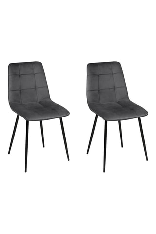 2 chaises Linda - 46 x 86 x 57 cm