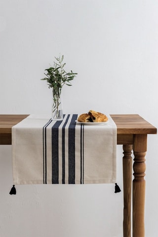 Nappe rectangulaire - Bleu marine - 50 x 150 cm