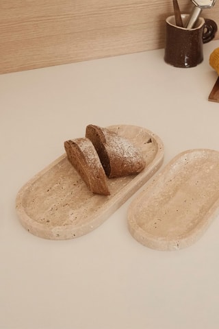 Set de plats de service - 2 pièces