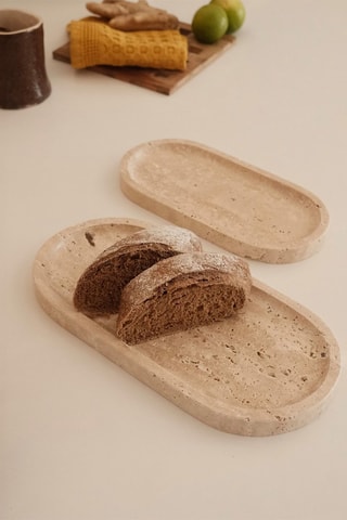 Set de plats de service - 2 pièces