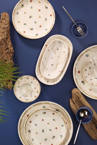 Service en porcelaine - 32 pièces