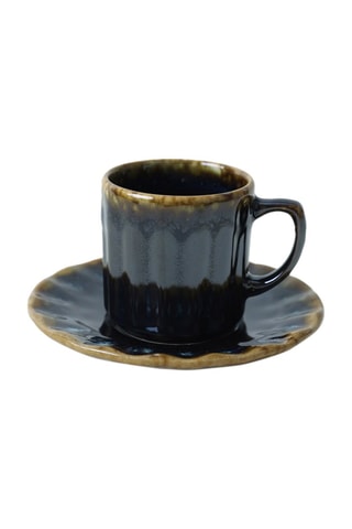 Service à café en grès - 6 personnes