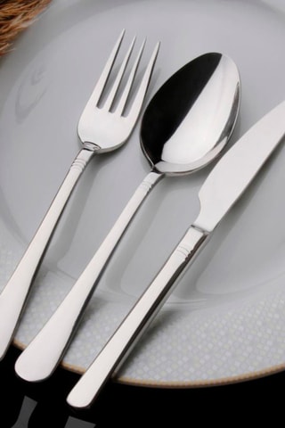 Ménagère en acier inoxydable - 24 pièces