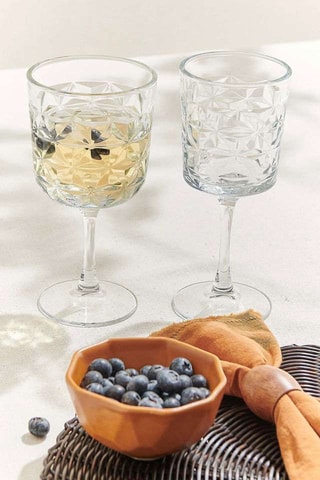 4 verres à vin - 33 cl