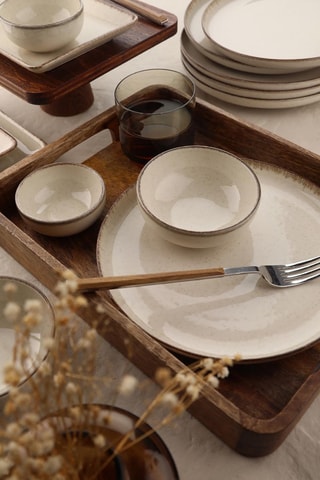 Service petit déjeuner en porcelaine - 13 pièces