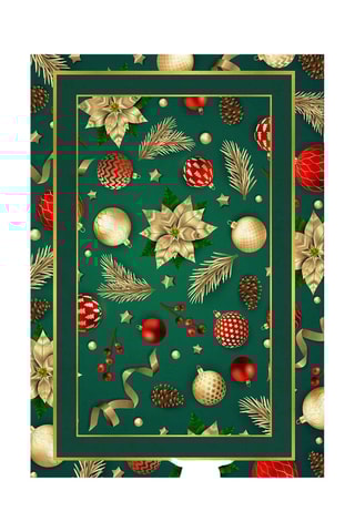 Nappe carrée - Vert - 140 x 140 cm