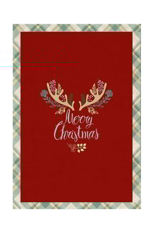 Nappe carrée - Rouge - 140 x 140 cm