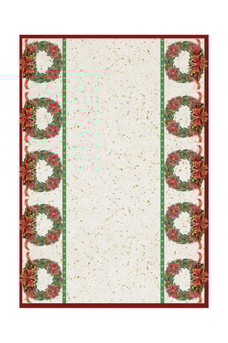 Nappe rectangulaire - Blanc - 140 x 300 cm