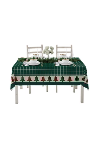 Nappe rectangulaire - Vert - 140 x 300 cm
