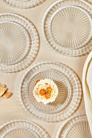 6 assiettes à dessert - 16 cm