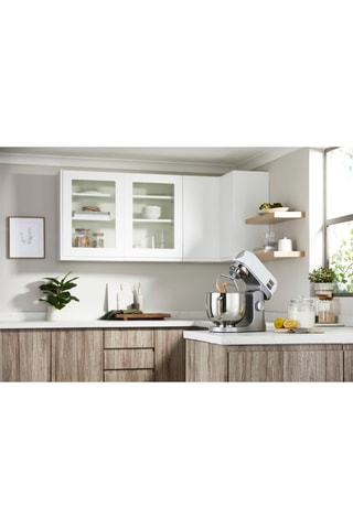 Robot patissier multifonctions 5 l - 1000 W - Blanc et argenté