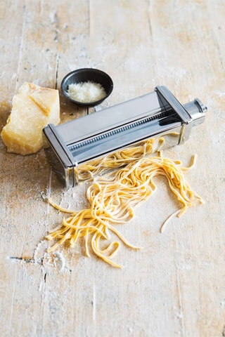 Accessoire machine à pâtes Tagliolini en acier inoxydable - 22 x 8 x 5,5 cm